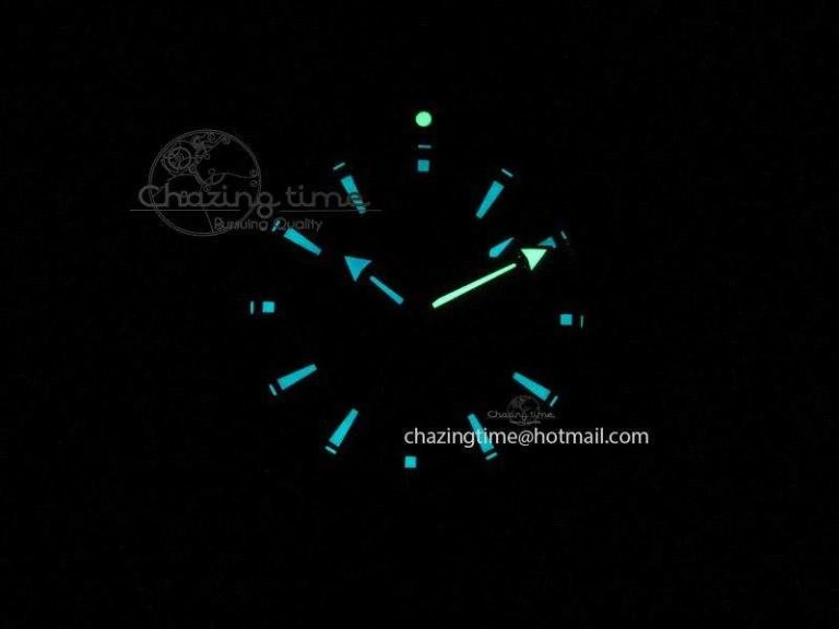 Thermal Planet Ocean Professional Rose Gold Liquid Metal V6F 45mm on Black Rubber Strap A 8287