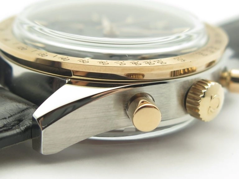 Planet Ocean Professional SS V6F 37mm Ladies Ceramic Bezel On Black Leather Strap A Modern 8257