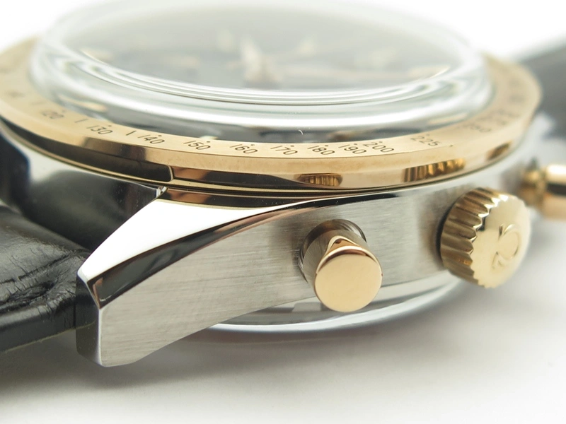 Planet Ocean Professional SS V6F 37mm Ladies Ceramic Bezel On Black Leather Strap A Modern 8257