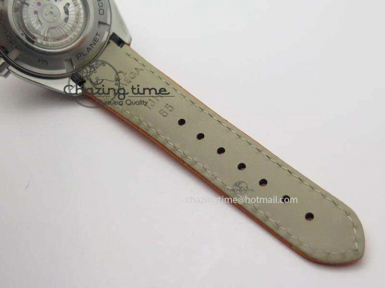 Planet Ocean Professional SS V6F 37mm Ladies Orange Bezel On Orange Leather Strap A Seasonal 8255