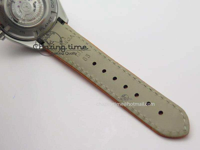 Planet Ocean Professional SS V6F 37mm Ladies Orange Bezel On Orange Leather Strap A Seasonal 8255