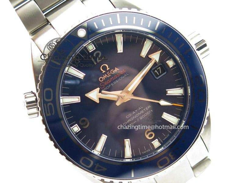 SoftTouch Planet Ocean Professional Titanium V6F Best Edition 45mm on Titanium Bracelet A 8280