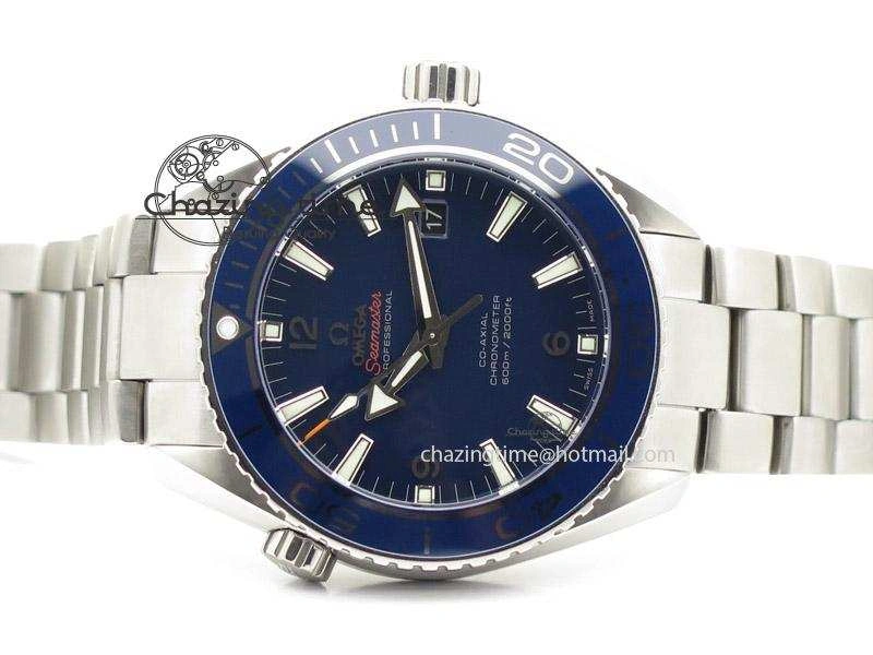 SoftTouch Planet Ocean Professional Titanium V6F Best Edition 45mm on Titanium Bracelet A 8280