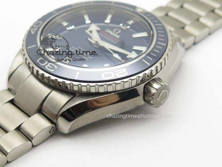 SoftTouch Planet Ocean Professional Titanium V6F Best Edition 45mm on Titanium Bracelet A 8280