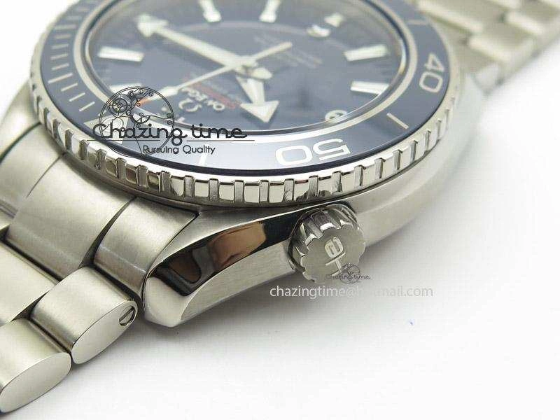 SoftTouch Planet Ocean Professional Titanium V6F Best Edition 45mm on Titanium Bracelet A 8280