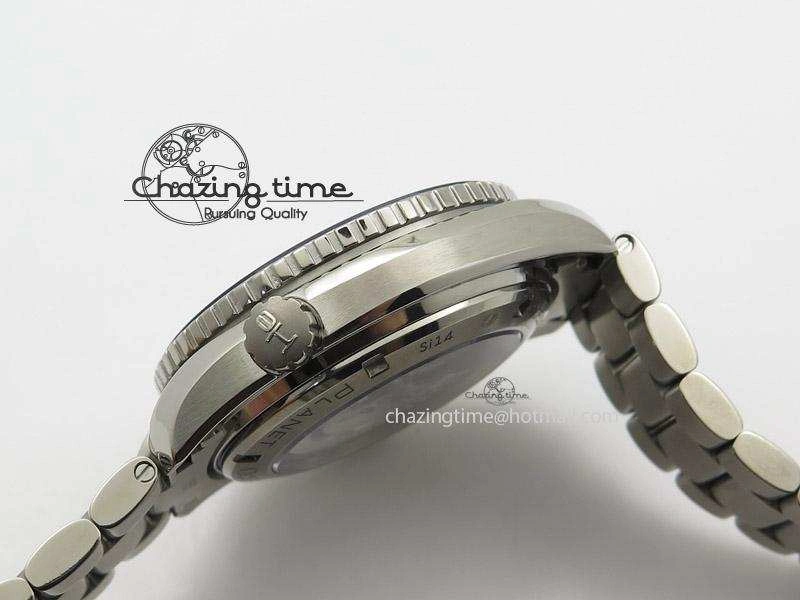 SoftTouch Planet Ocean Professional Titanium V6F Best Edition 45mm on Titanium Bracelet A 8280