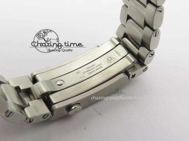 Planet Ocean SS Bp Maker 45mm Black Bezel On SS Bracelet A Upgraded 8218