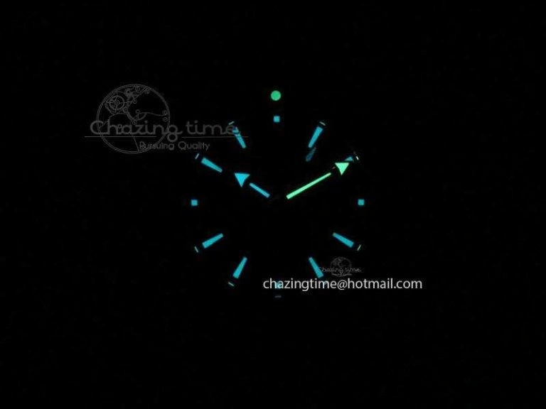 WeatherProof Planet Ocean SS Bp Maker 45mm Black Bezel Orange Numbers On Black Rubber Strap A 8220