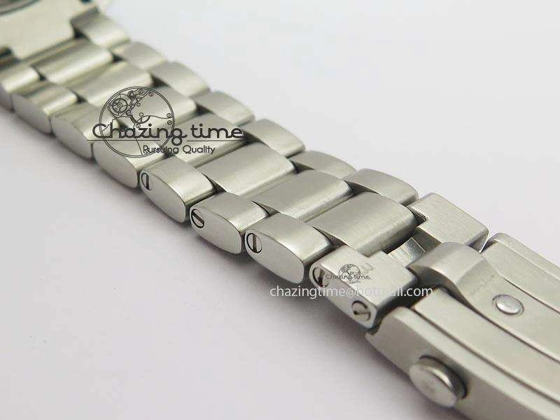 FlexibleFit Planet Ocean SS Bp Maker 45mm Orange Bezel On SS Bracelet A 8216