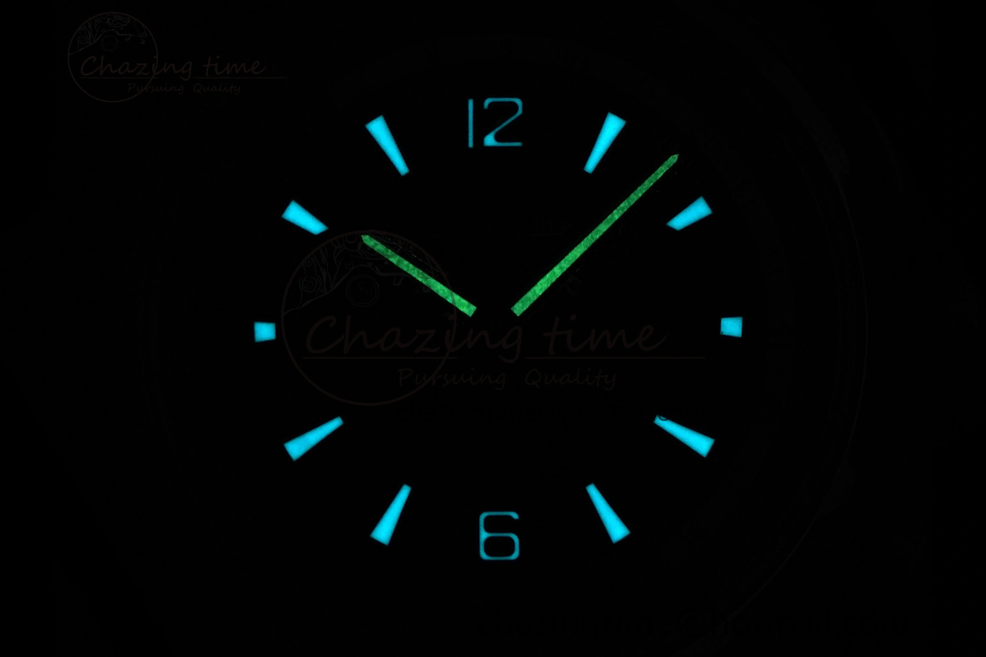 MultiPurpose Polaris Chrono SS HKF Best Edition Blue Dial on Blue Leather Strap A752A 7427
