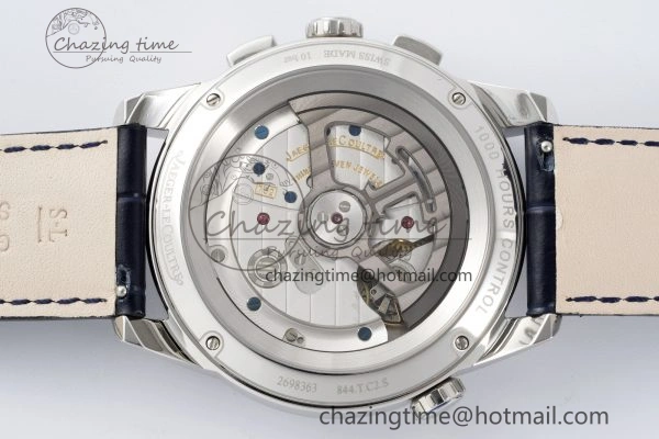 MultiPurpose Polaris Chrono SS HKF Best Edition Blue Dial on Blue Leather Strap A752A 7427