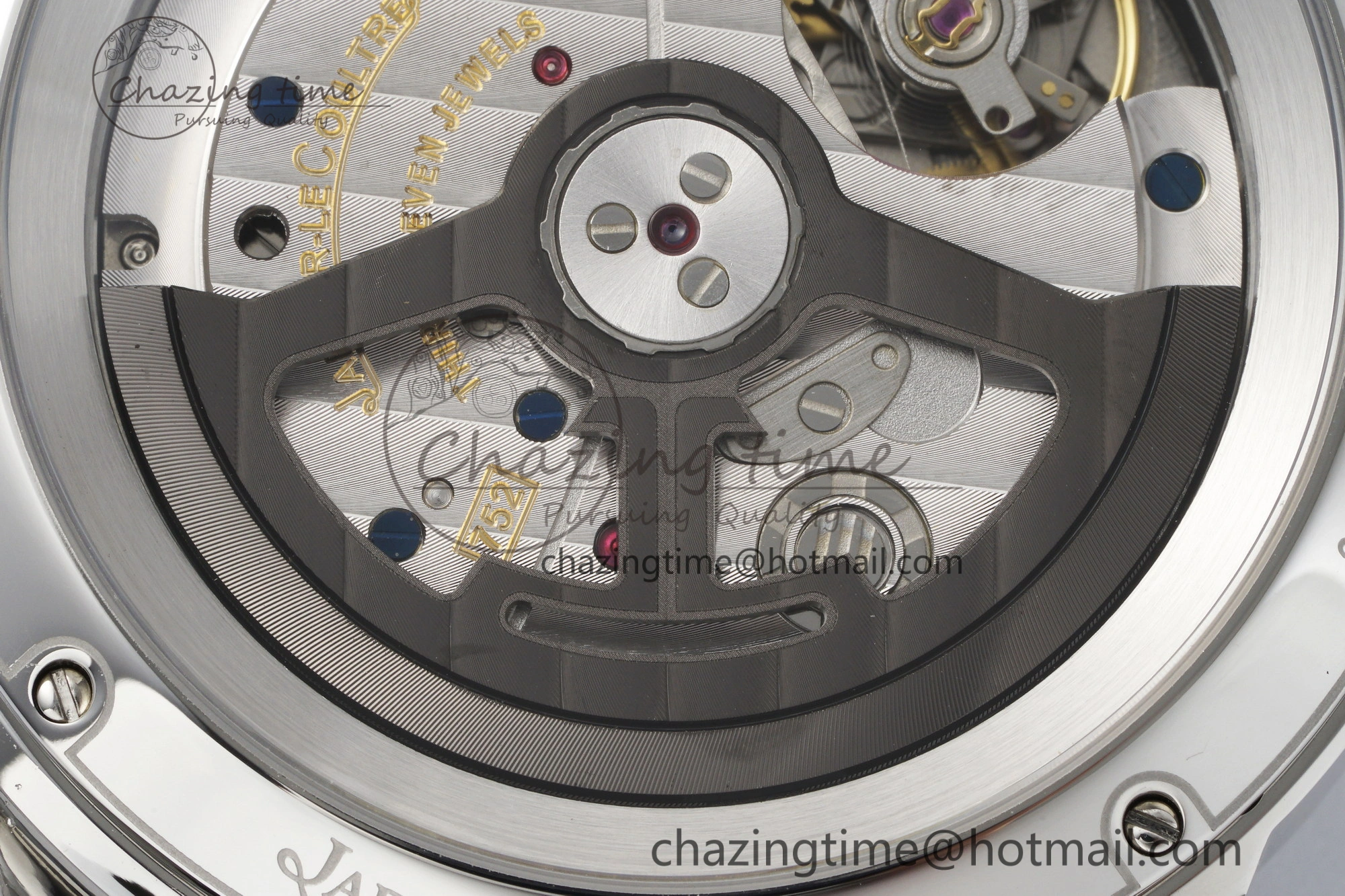 MultiPurpose Polaris Chrono SS HKF Best Edition Blue Dial on Blue Leather Strap A752A 7427