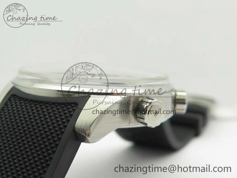Polaris Geographic SS ZF 1:1 Best Edition Black Dial on Black Rubber Strap MIYOTA Fashionable 7459