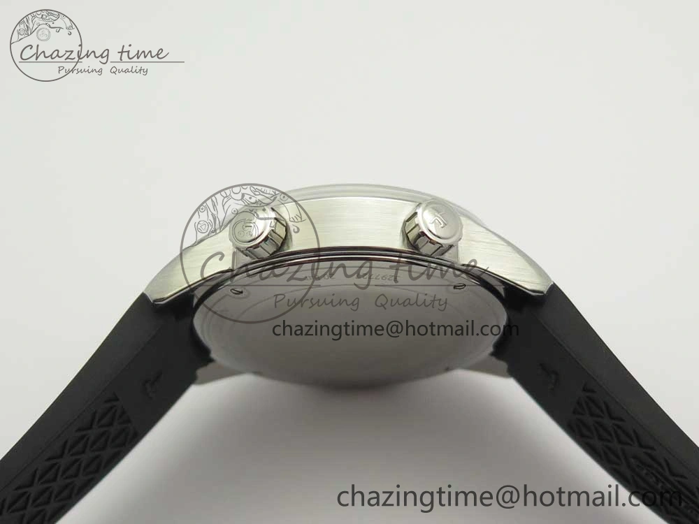 Polaris Geographic SS ZF 1:1 Best Edition Black Dial on Black Rubber Strap MIYOTA Fashionable 7459