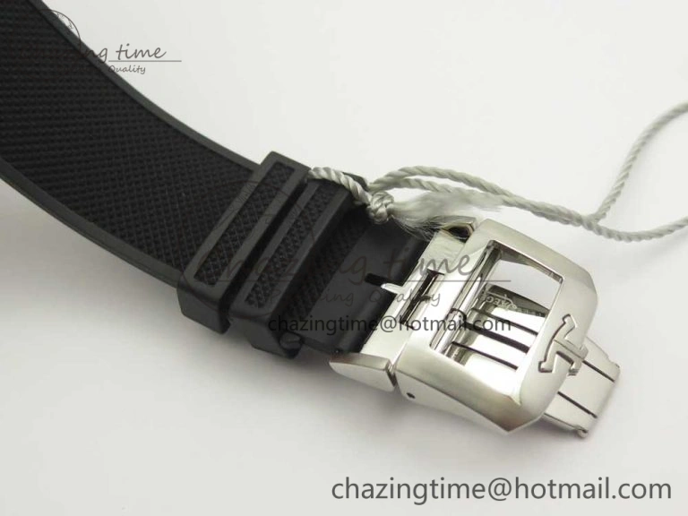 Polaris Geographic SS ZF 1:1 Best Edition Black Dial on Black Rubber Strap MIYOTA Fashionable 7459