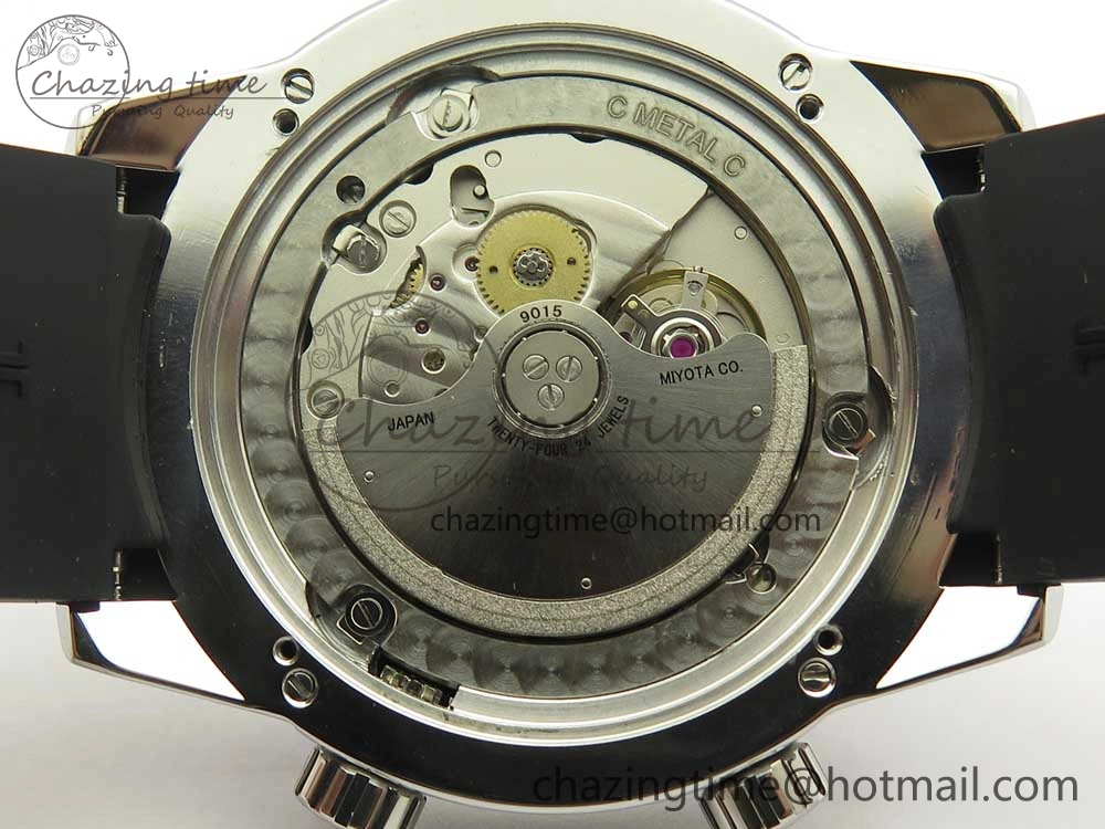 Polaris Geographic SS ZF 1:1 Best Edition Black Dial on Black Rubber Strap MIYOTA Fashionable 7459
