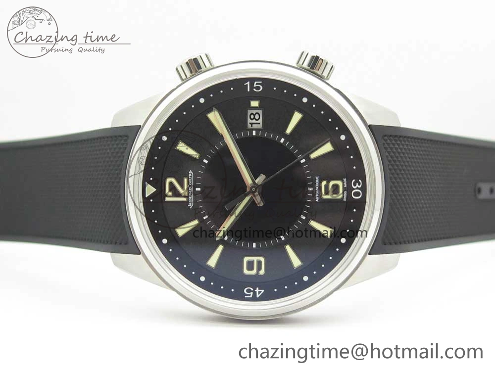 Polaris Geographic SS ZF 1:1 Best Edition Black Dial on Black Rubber Strap MIYOTA Fashionable 7459