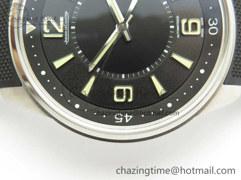Polaris Geographic SS ZF 1:1 Best Edition Black Dial on Black Rubber Strap MIYOTA Fashionable 7459