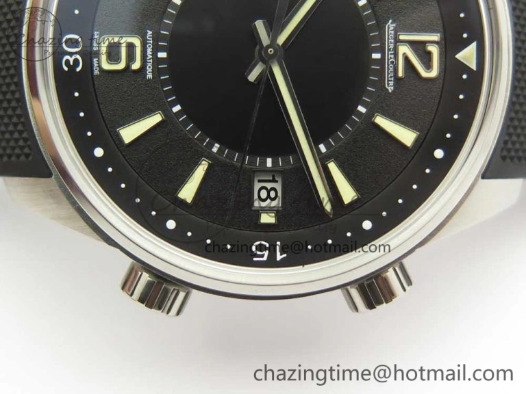 Polaris Geographic SS ZF 1:1 Best Edition Black Dial on Black Rubber Strap MIYOTA Fashionable 7459
