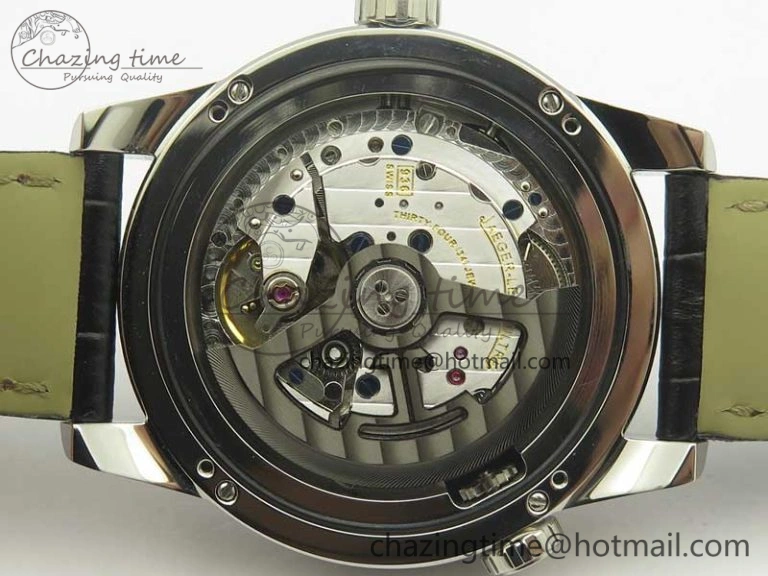 SmoothTexture Polaris Geographic WT SS Blue Textured Dial on Black Leather Strap A 7467