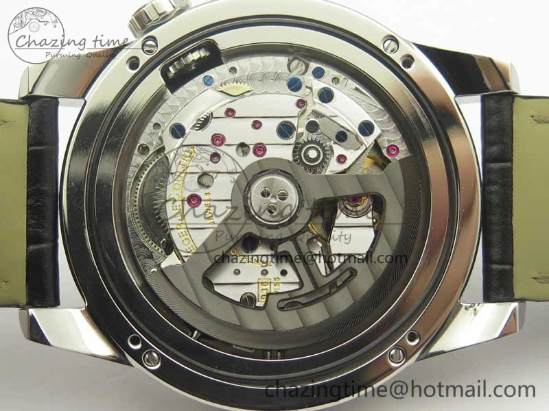 SmoothTexture Polaris Geographic WT SS Blue Textured Dial on Black Leather Strap A 7467