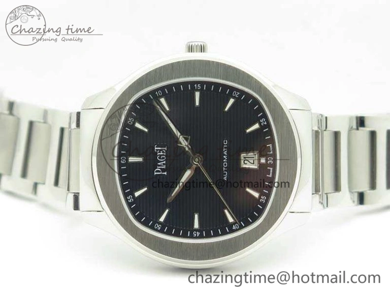 Polo G0A41001 SS 3AF 1:1 Best Edition Black Dial On SS Bracelet MIYOTA OnTrend 9125