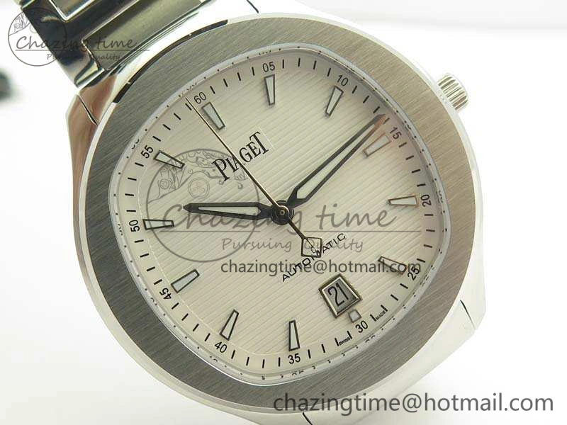 Resilient Polo G0A41001 SS 3AF 1:1 Best Edition White Dial On SS Bracelet MIYOTA 9128