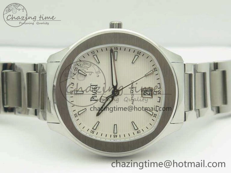 Resilient Polo G0A41001 SS 3AF 1:1 Best Edition White Dial On SS Bracelet MIYOTA 9128