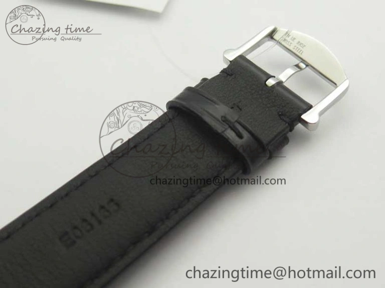 Unisex Portofino Automatic Edition “150 Years” MKF Blue Dial on Black Leather Strap MIYOTA 7187