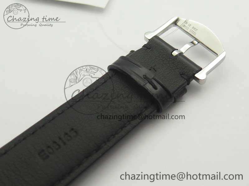 Unisex Portofino Automatic Edition “150 Years” MKF Blue Dial on Black Leather Strap MIYOTA 7187