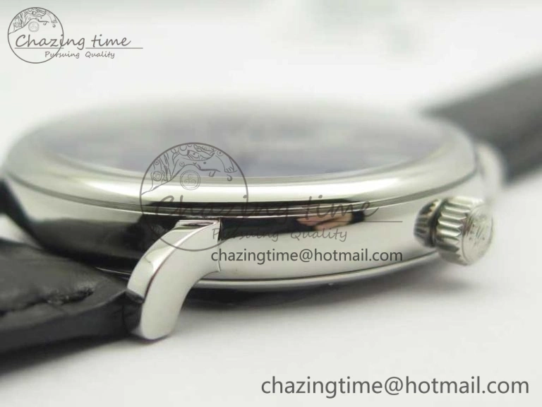 Unisex Portofino Automatic Edition “150 Years” MKF Blue Dial on Black Leather Strap MIYOTA 7187