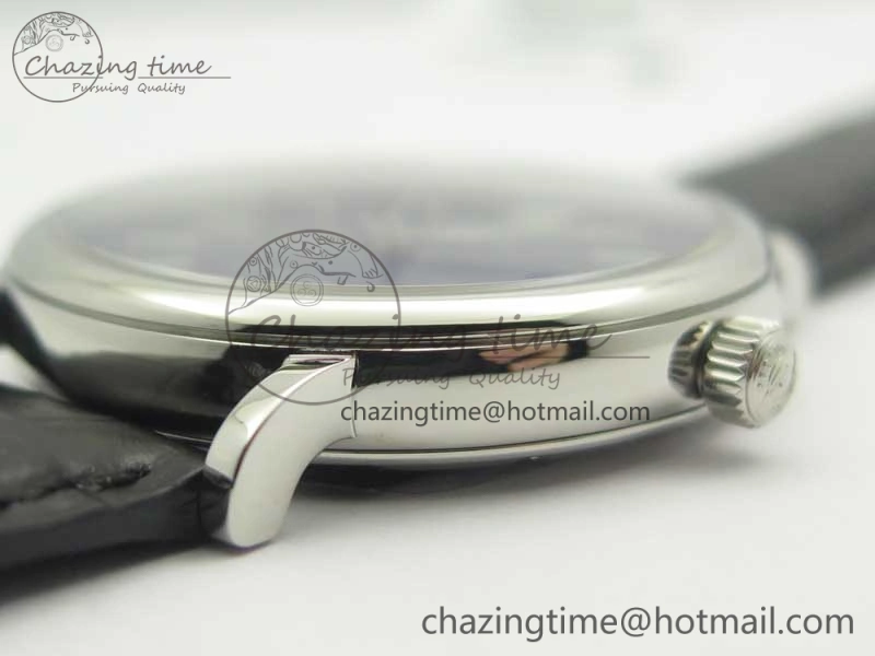 Unisex Portofino Automatic Edition “150 Years” MKF Blue Dial on Black Leather Strap MIYOTA 7187