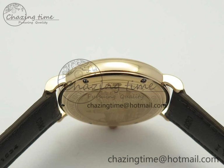 Portofino Automatic RG FKF 1:1 Best Edition White Dial on Brown Leather Strap A Attractive 7140