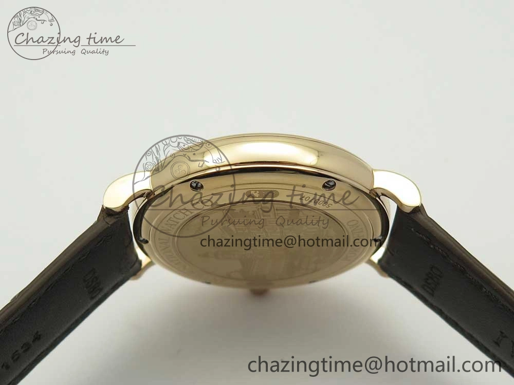 Portofino Automatic RG FKF 1:1 Best Edition White Dial on Brown Leather Strap A Attractive 7140