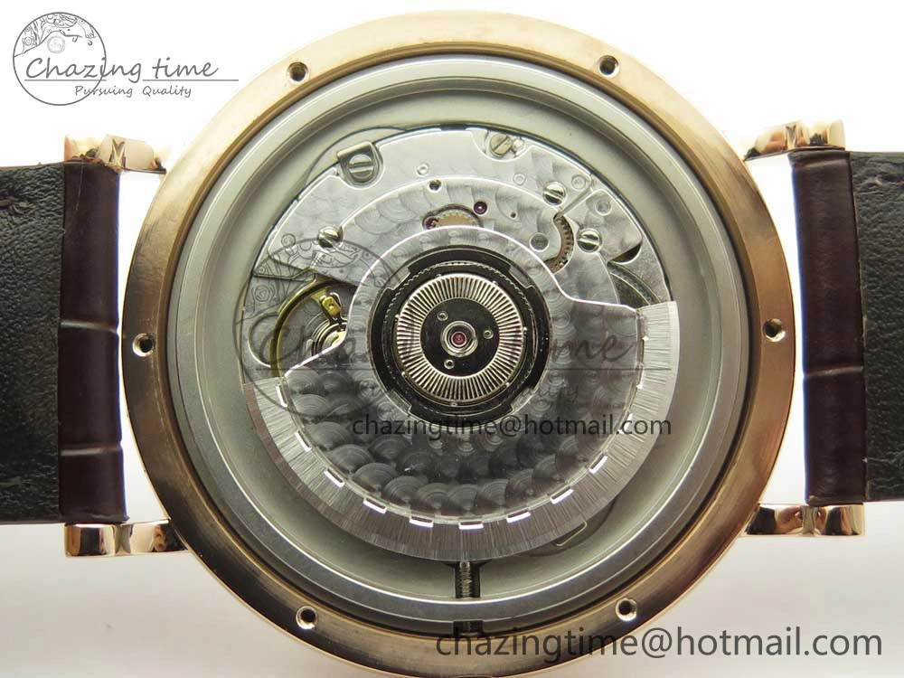 Portofino Automatic RG FKF 1:1 Best Edition White Dial on Brown Leather Strap A Attractive 7140