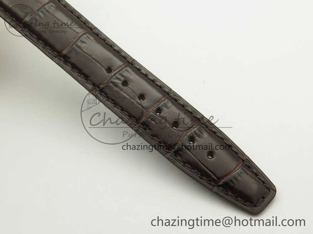 Portofino Automatic RG FKF 1:1 Best Edition White Dial on Brown Leather Strap A Attractive 7140