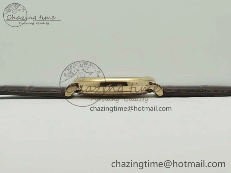 Portofino Automatic RG FKF 1:1 Best Edition White Dial on Brown Leather Strap A Attractive 7140