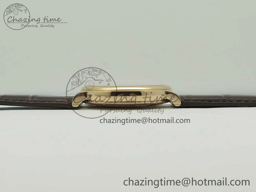 Portofino Automatic RG FKF 1:1 Best Edition White Dial on Brown Leather Strap A Attractive 7140