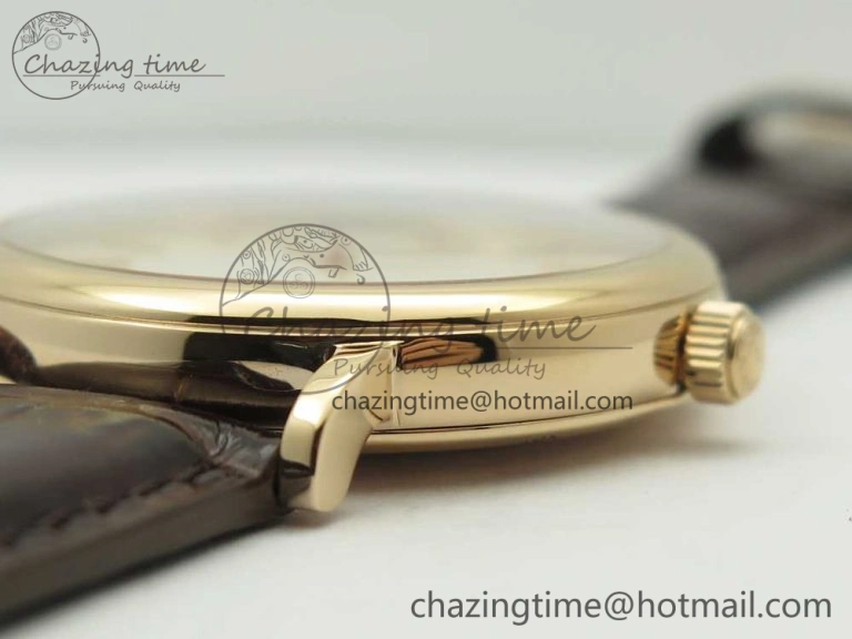 Portofino Automatic RG FKF 1:1 Best Edition White Dial on Brown Leather Strap A Attractive 7140
