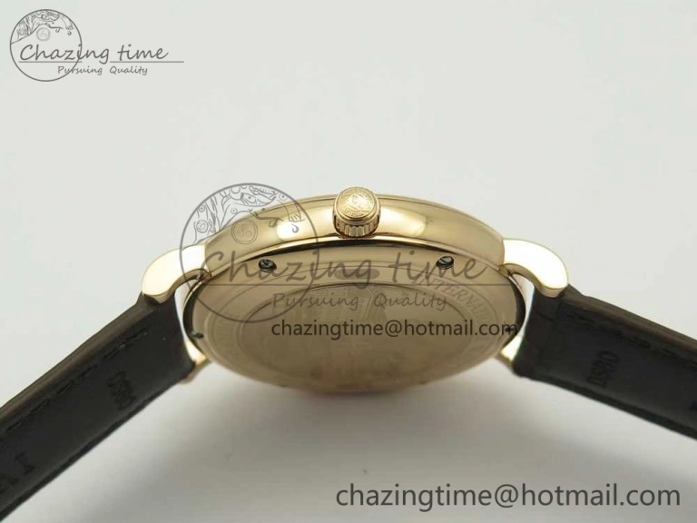 Portofino Automatic RG FKF 1:1 Best Edition White Dial on Brown Leather Strap A Attractive 7140