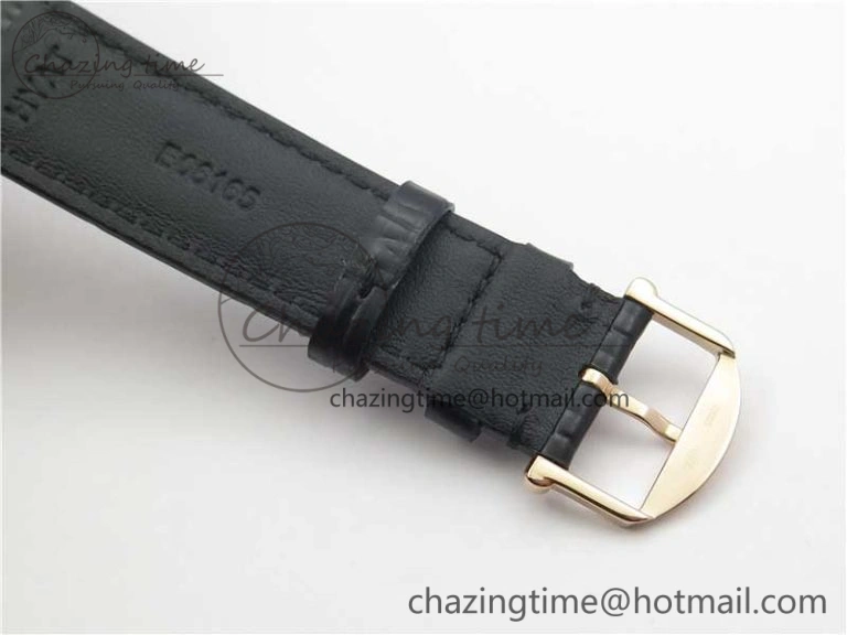 Functional Portofino Automatic RG IW356522 FKF 1:1 Best Edition Blue Dial on Black Croco Strap A 7109