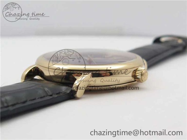 Functional Portofino Automatic RG IW356522 FKF 1:1 Best Edition Blue Dial on Black Croco Strap A 7109