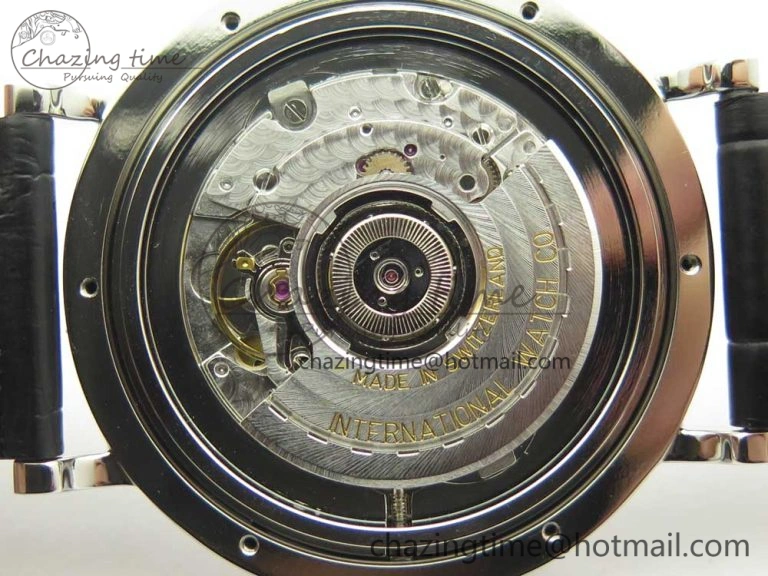 ZeroBulk Portofino Automatic SS AF 1:1 Best Edition White Dial on Black Croco Leather Strap A 7184