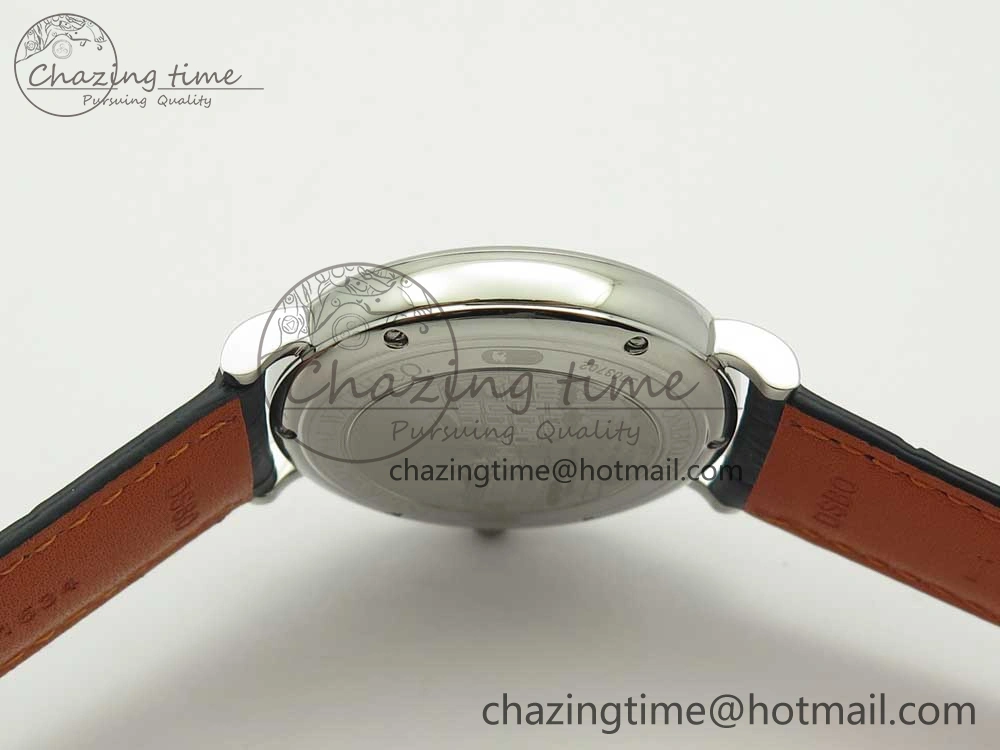 Portofino Automatic SS FKF 1:1 Best Edition Blue Dial on Blue Leather Strap A Resilient 7133