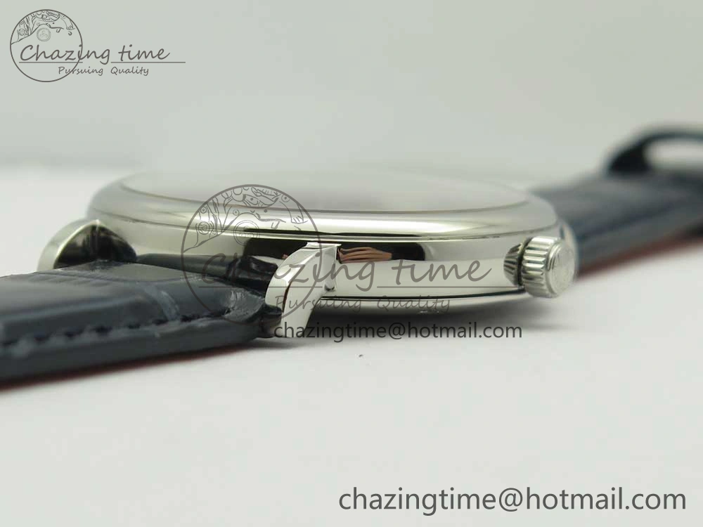 Portofino Automatic SS FKF 1:1 Best Edition Blue Dial on Blue Leather Strap A Resilient 7133