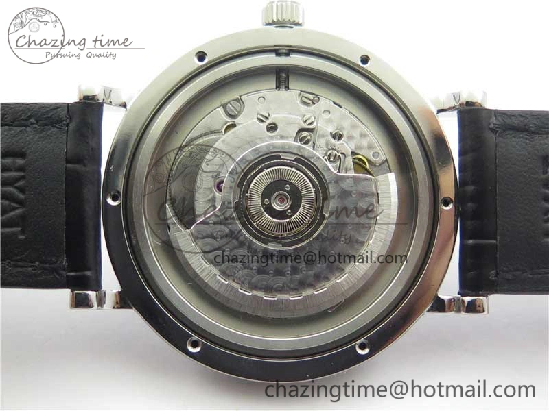 Portofino Automatic SS IW356523 FKF 1:1 Best Edition Blue Dial on Black Croco Strap A Efficient 7111