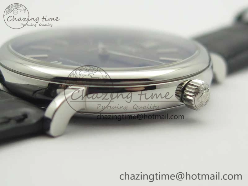 Portofino Automatic SS MKF 1:1 Best Edition Black Dial On Black Leather Strap MIYOTA 9015 V Contemporary 7202