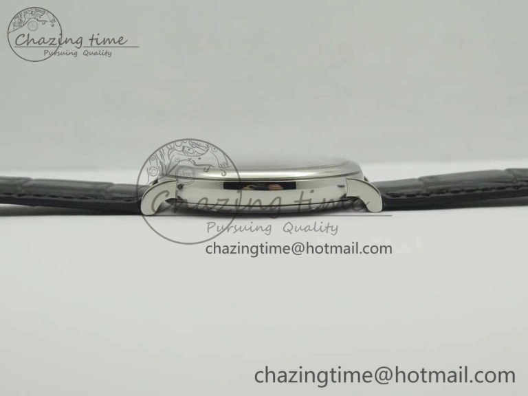 Portofino Automatic SS MKF 1:1 Best Edition Black Dial On Black Leather Strap MIYOTA 9015 V Contemporary 7202