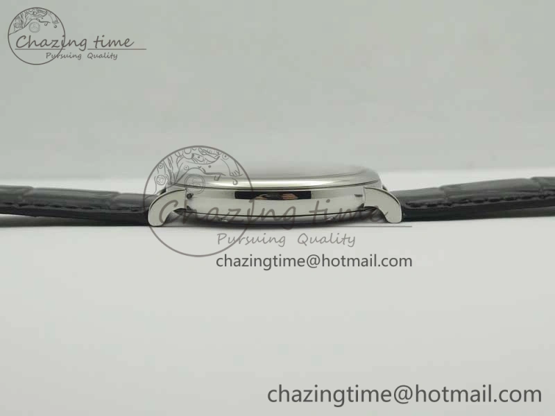 Portofino Automatic SS MKF 1:1 Best Edition Black Dial On Black Leather Strap MIYOTA 9015 V Contemporary 7202