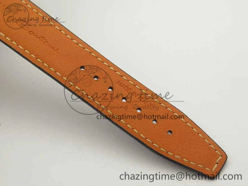 SportInspired Portofino Automatic SS MKF 1:1 Best Edition Blue Dial On Blue Leather Strap MIYOTA 9015 V 7201